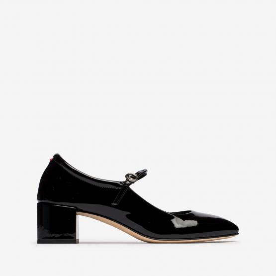 ALINE PATENT LEATHER BLACK 41