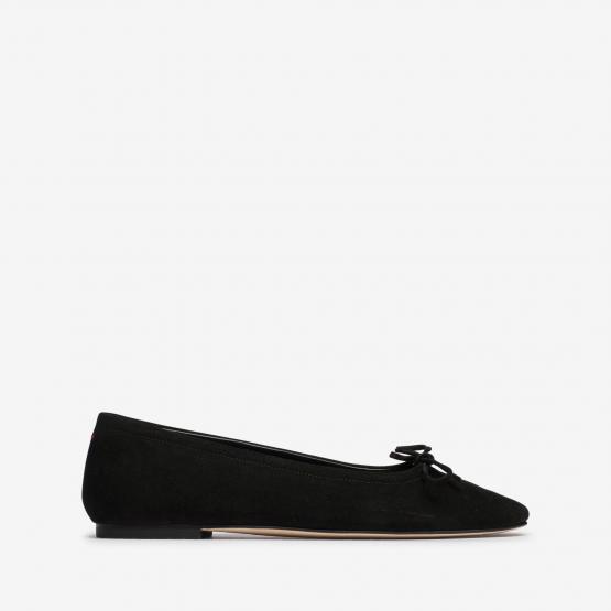 DELFINA SUEDE LEATHER BLACK 