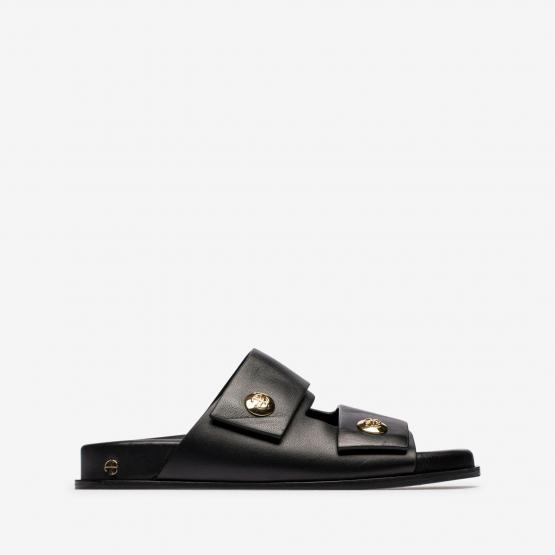 A144213000 ELLA SLIDES BLACK 37