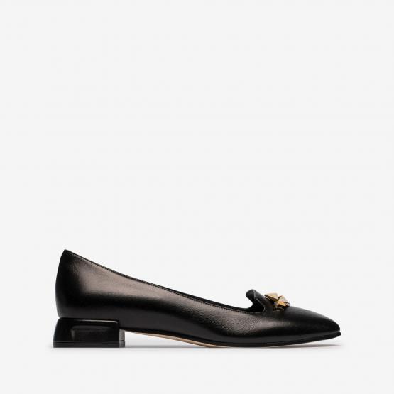 91001 RAVI FLAT BLACK 36½