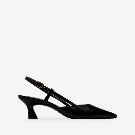 SJ434 BLK VINNIE 50 SLINGBACK 37½