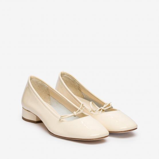 DARYA PATENT CALF CREAMY 