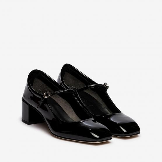 ALINE PATENT LEATHER BLACK 41