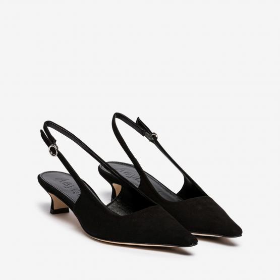 CATRINA SUEDE LEATHER BLACK 