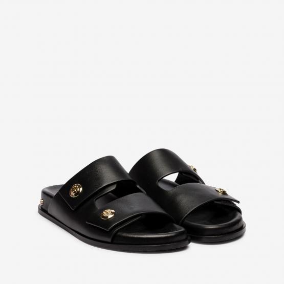 A144213000 ELLA SLIDES BLACK 37