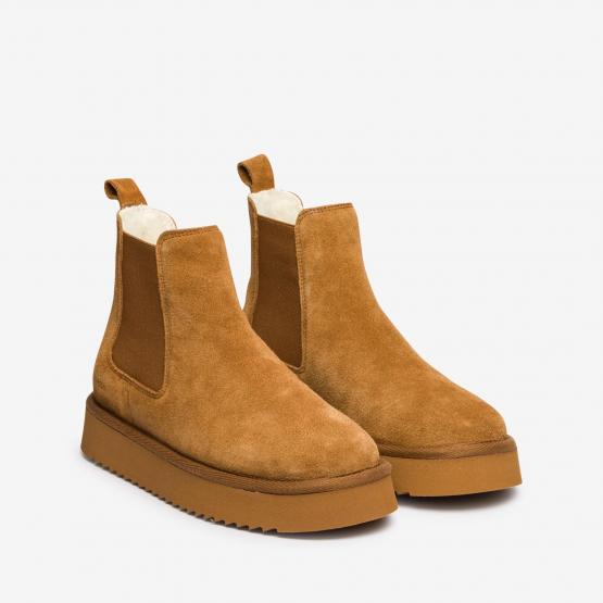 CPH258 SUEDE COGNAC 