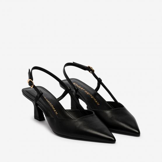 SJ434 BLK VINNIE 50 SLINGBACK 37½