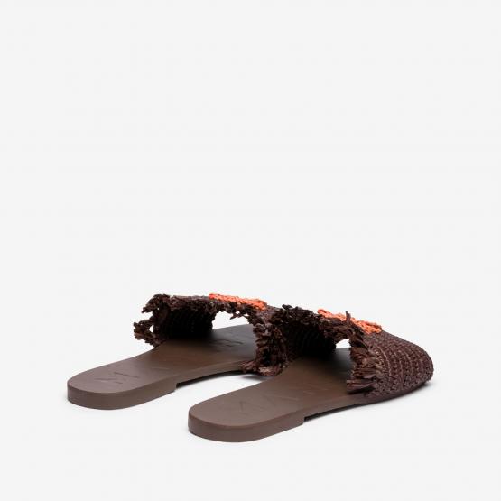 P58 Y0 LEATHER SANDALS 