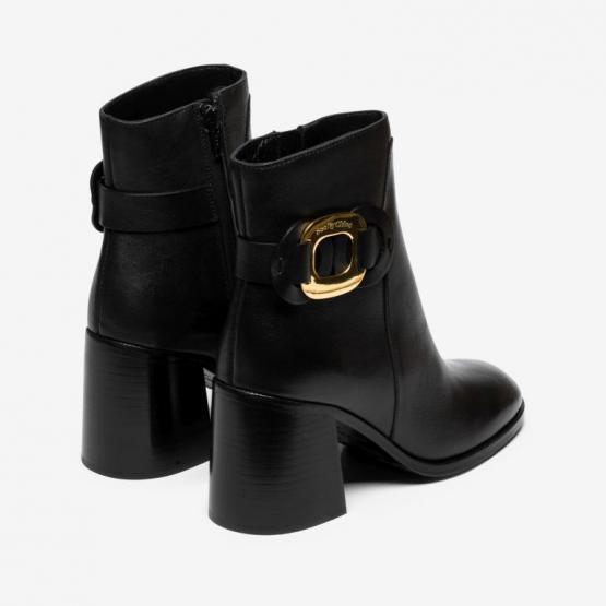 Coach signature buckle bootie best sale