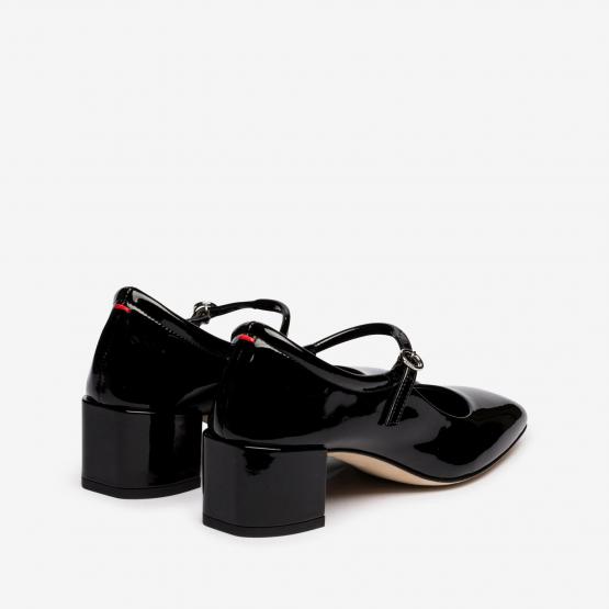 ALINE PATENT LEATHER BLACK 41