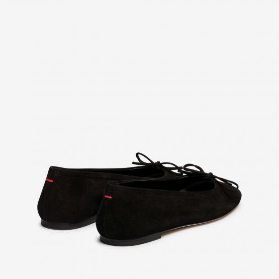 DELFINA SUEDE LEATHER BLACK 