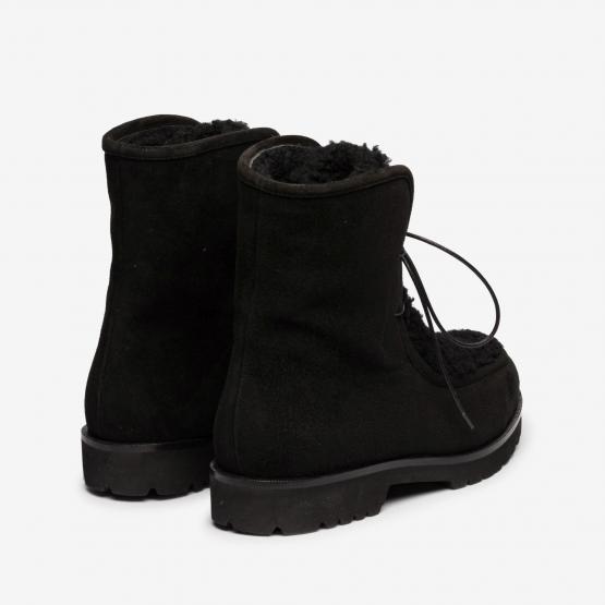 947401 VELOUR SHEARLING BLACK 