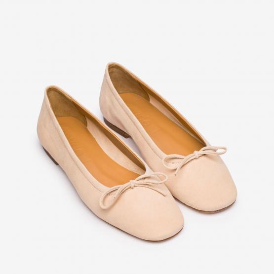 DELFINA KID SUEDE PEACH 38