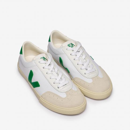 VO0103525 VOLLEY WHITE EMERAUD 38