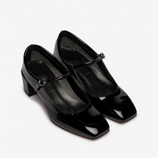 ALINE PATENT LEATHER BLACK 41