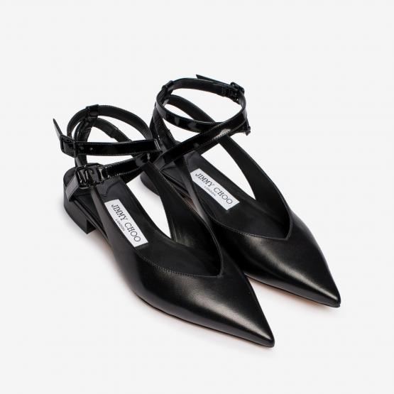 91598 JEMIMA FLAT BLACK 37½